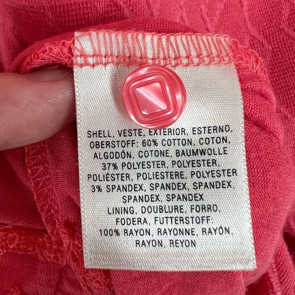 Maeve By Anthropologie Pink Argyle Cap‎ Sleeve Short Sheath Dress Medium - Picture 8 of 13